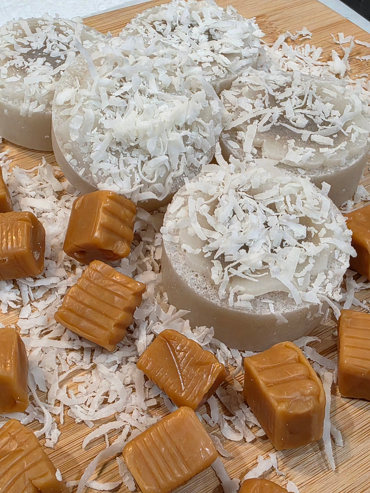 Coconut Caramel Sugar Puck