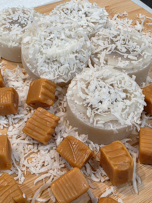 Coconut Caramel Sugar Puck